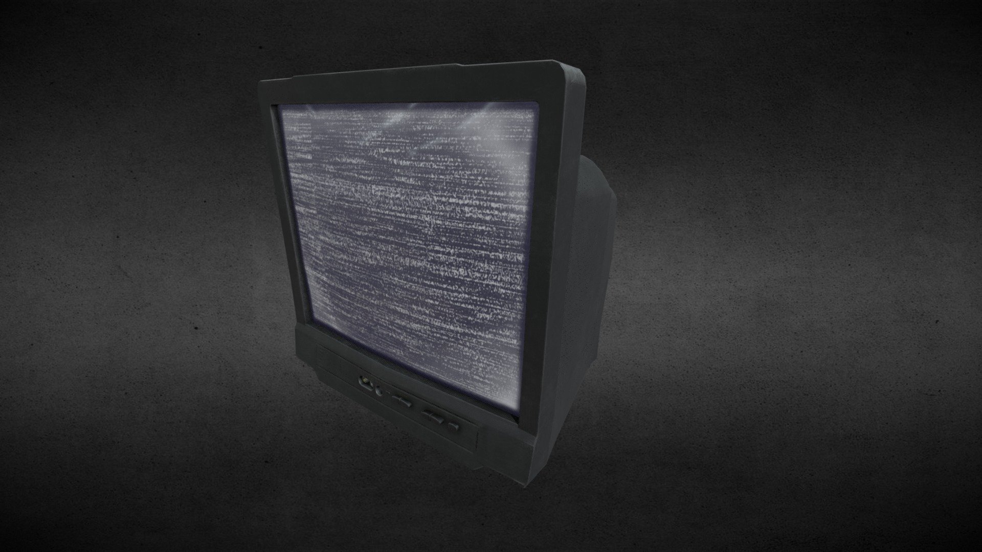 Cathode Ray TV Distressed