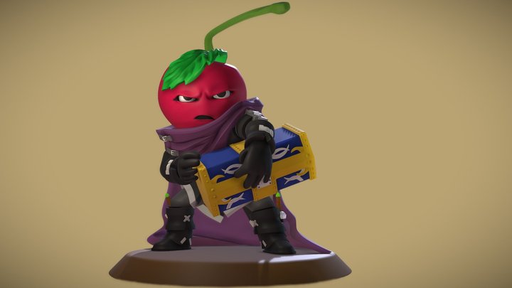 Cherry Thief 3D Model