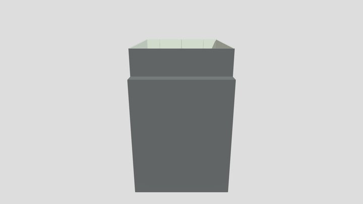 Раскладка плитки для ванной комнаты 3D Model
