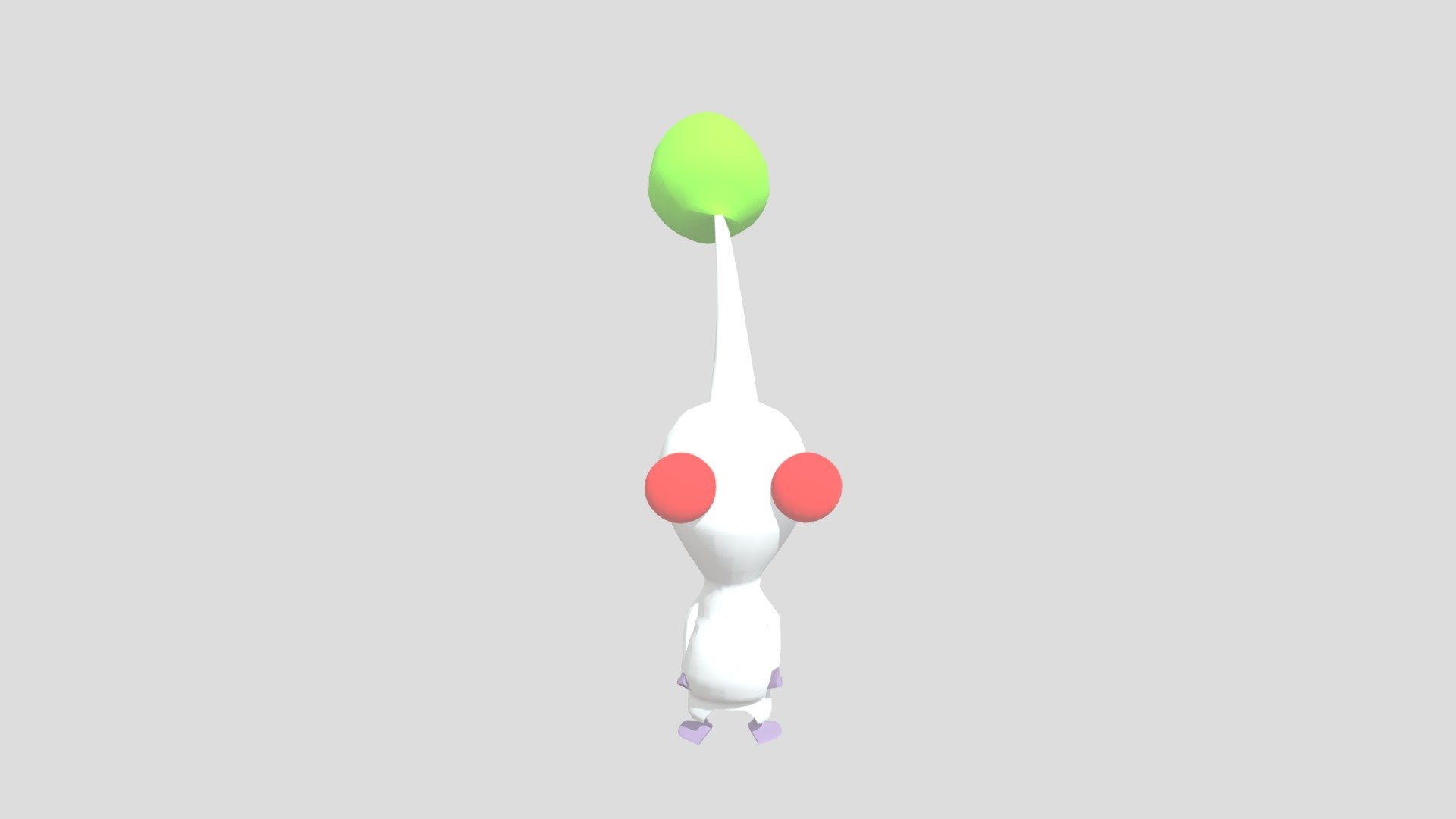 White Pikmin Blowing A Kiss - 3D model by gloomy (@ariannepehgracie ...
