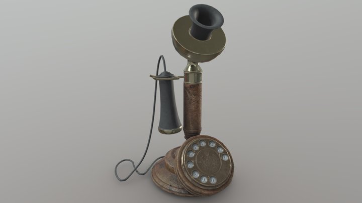 lamp_phone 3D Model