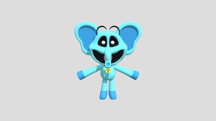 Cartoon_bubba (1) 3D Model