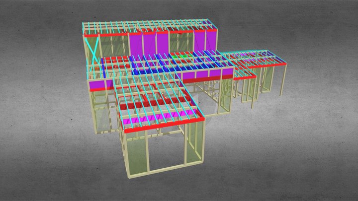 T邸(奈良) 3D Model