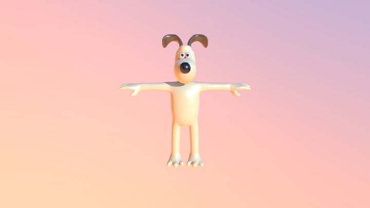 Gromit Maya 3D Model