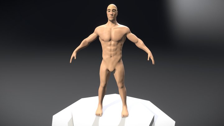 Male_Presentation 3D Model