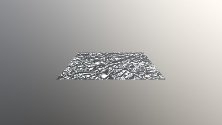 AluminiumFoilTexture 3D Model