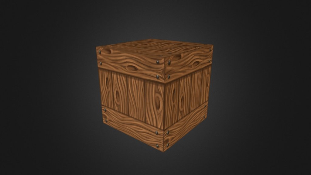 Painted Crate