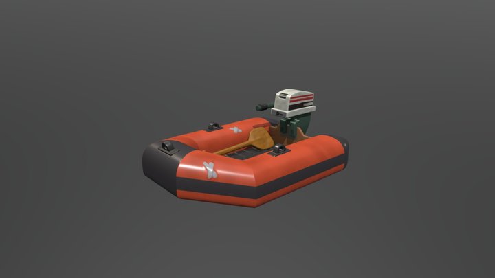 rubberboat 3D Model