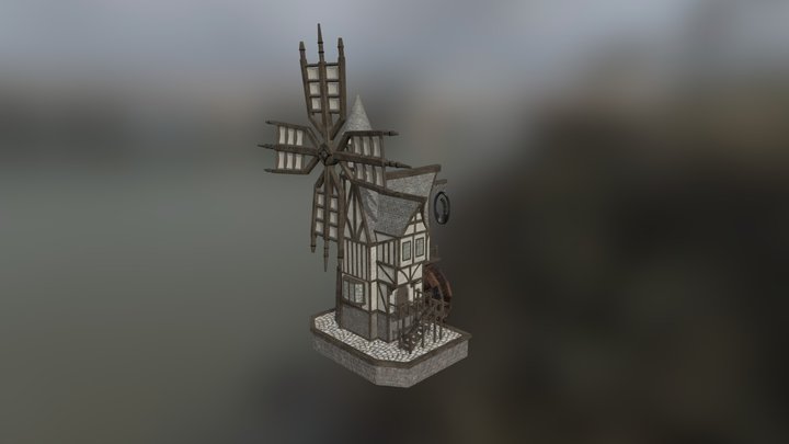 Windmill 3D Model