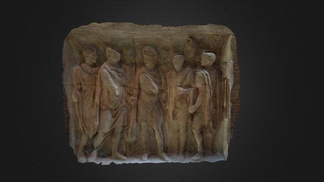 Recruit Presented to Trajan (AD 114) 3D Model