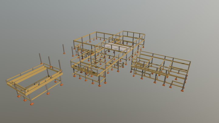 Administração Resort - Caldas Novas - GO 3D Model