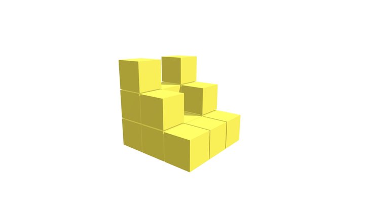 Cubes 3D Model