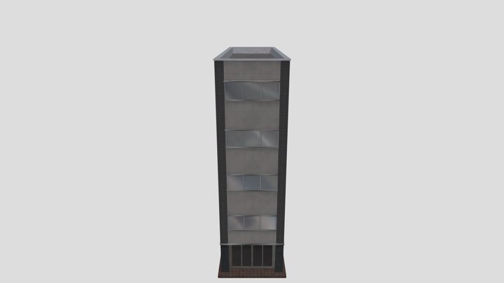 test building model 3D Model