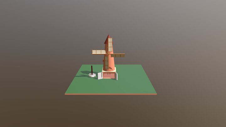 Windmill 3D Model