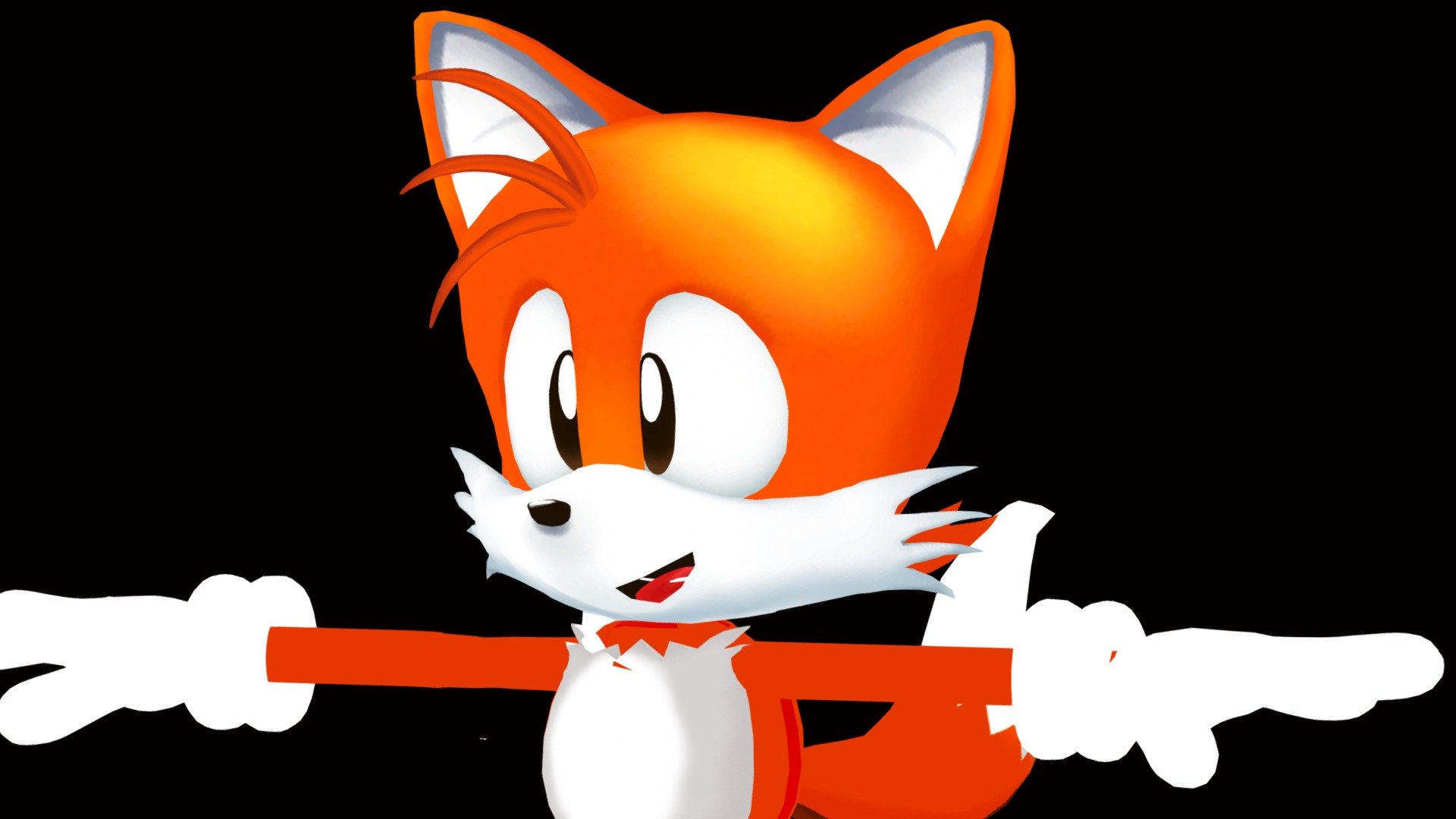 Updated classic tails jp - Download Free 3D model by