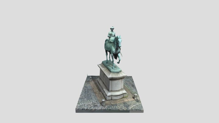 Queen Victoria, Liverpool 3D Model