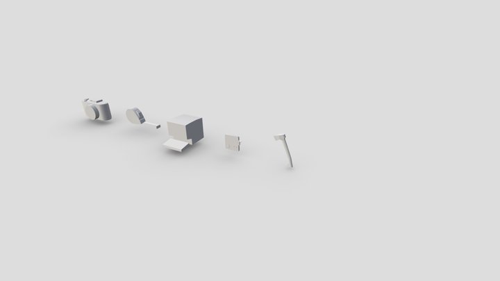 дз 3D Model