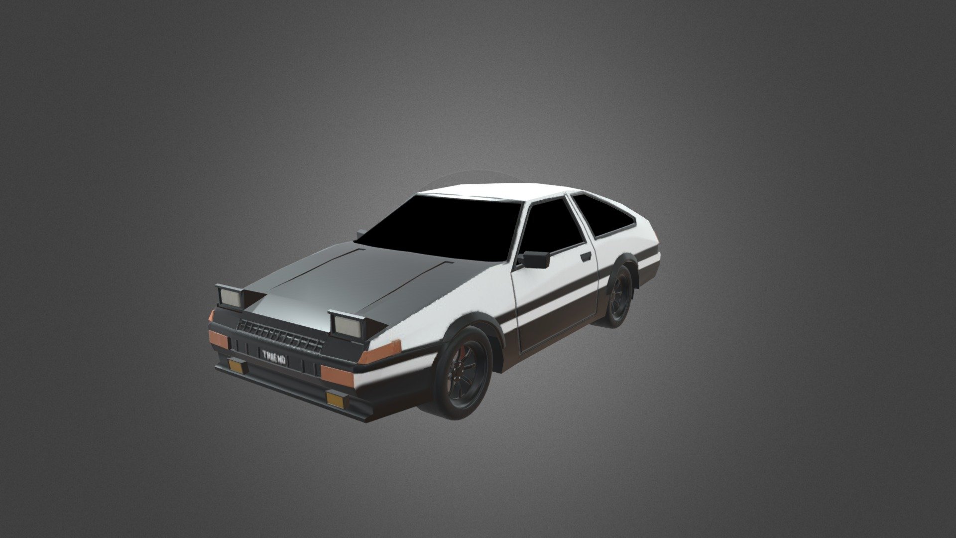 AE86 Sprinter Trueno - 3D model by aerasen [44132cc] - Sketchfab