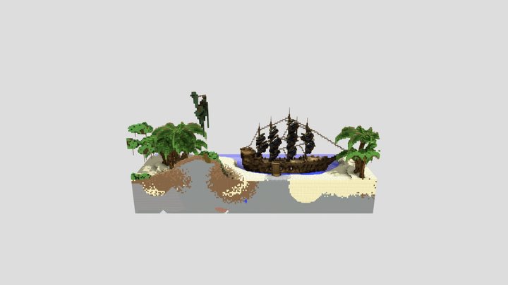 Ship 3D Model
