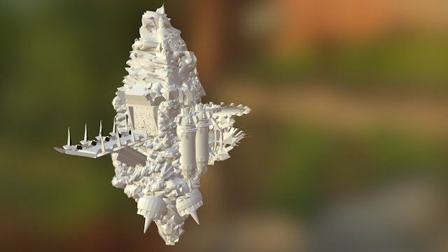 Felix Sci Fi Haus FINAL 3D Model