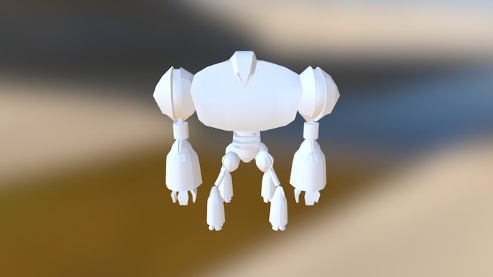 Robot Quadruped 3D Model