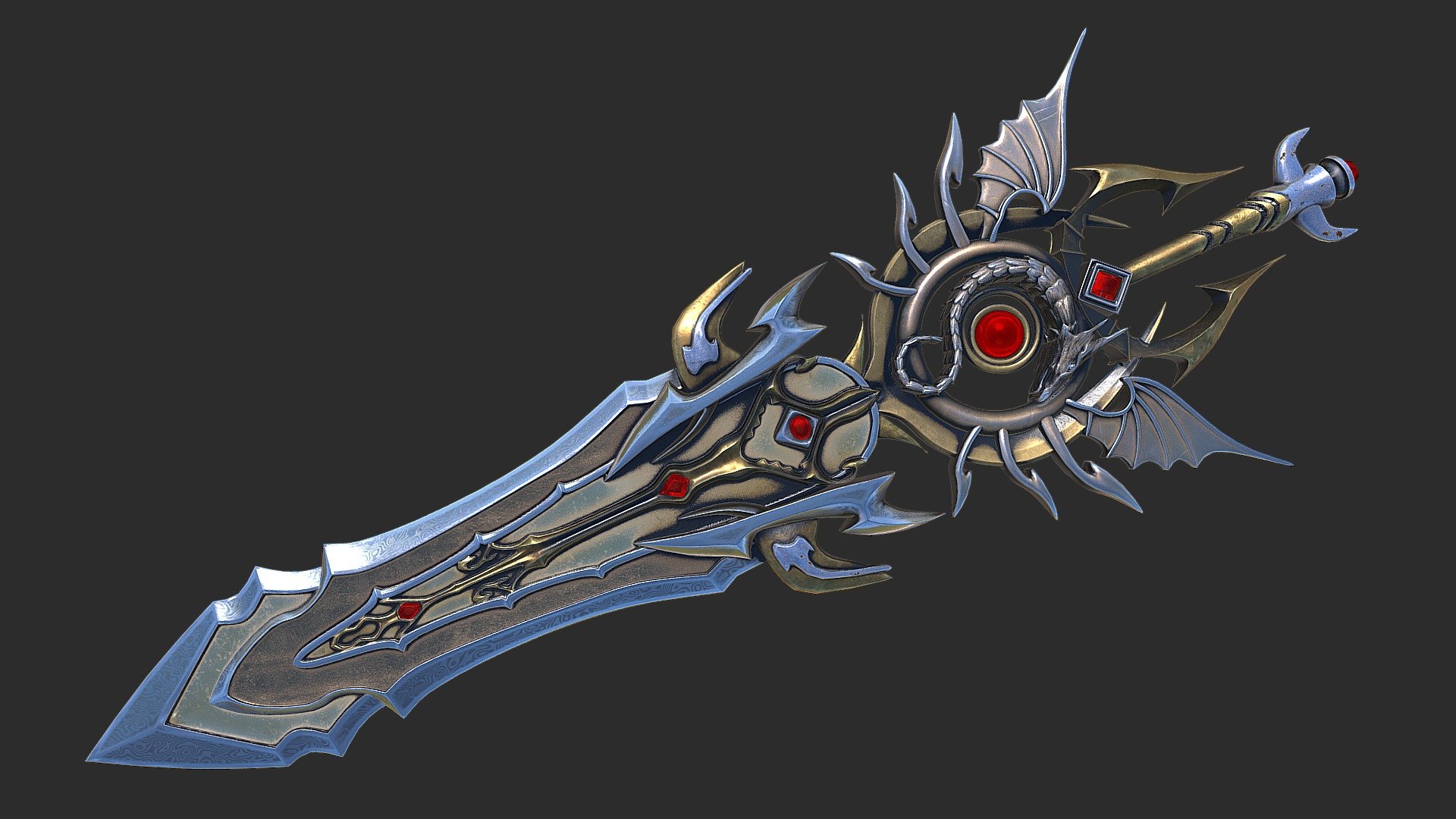 Fantasy_sword_11 - 3D model by Nicu_Tepes_Vulpe [44144dd] - Sketchfab