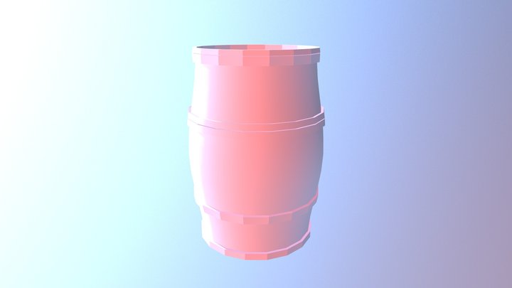 Barrel 3D Model