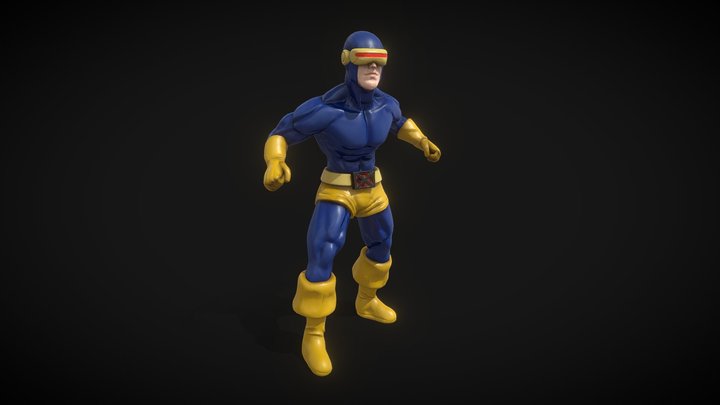 Cyclops - Classic Costume - Miniature Preview 3D Model