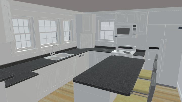 Ergenbright Kitchen 7/26/24 3D Model