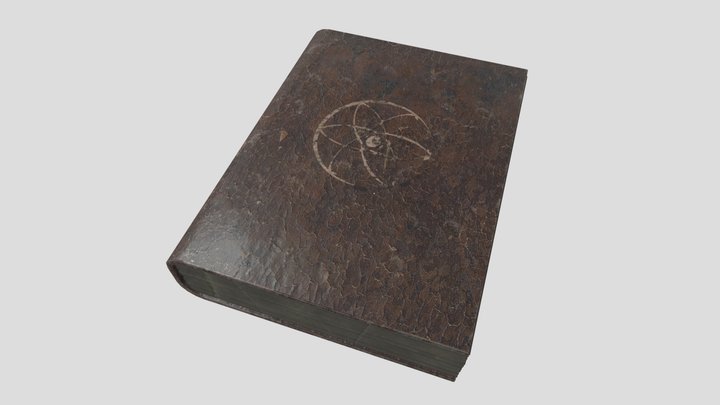 Old Book 3D Model