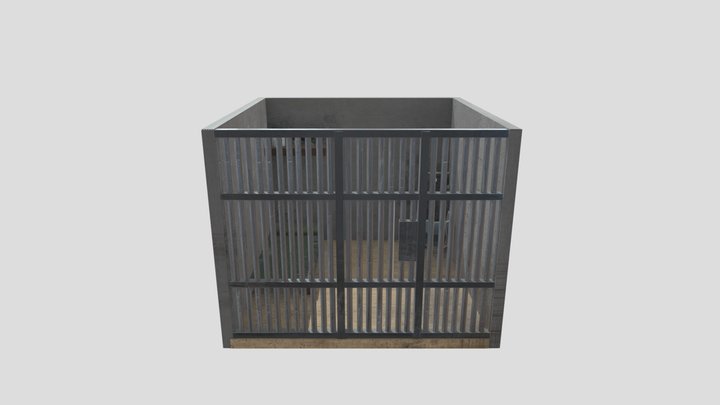 Prison Cell 3D Model