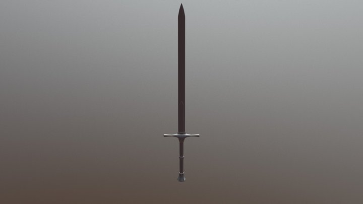 Broad Sword 3D Model