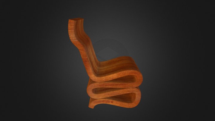 frank ghery chair 3D Model