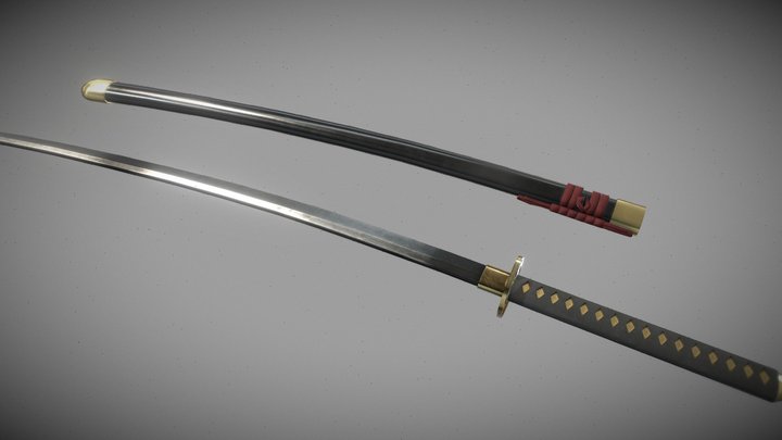 Katana 3D Model