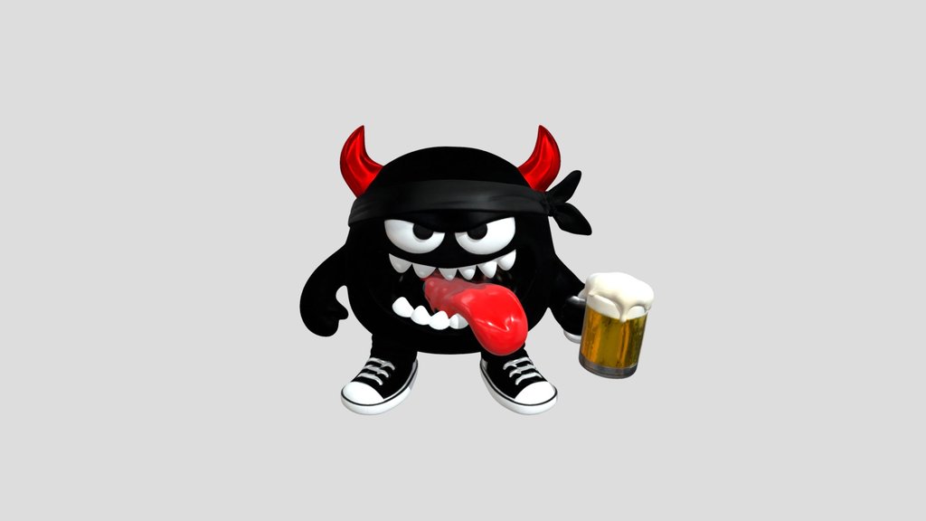 Devilish Beer Monster