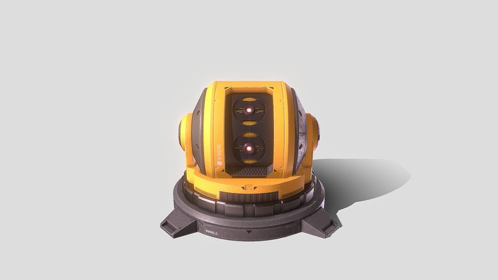SM_SecurityCam 3D Model
