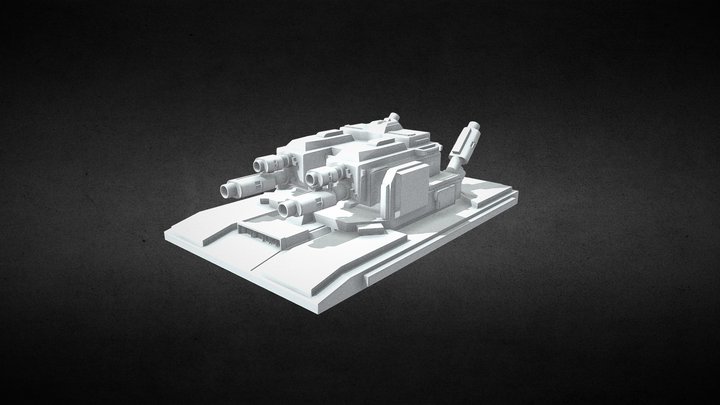 Turret 3D Model