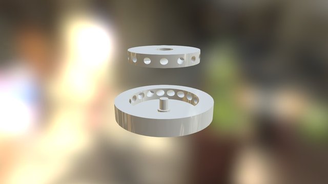 Magnet Motor 3D Model