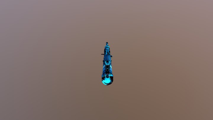 Bizon BLUE RAID 3D Model