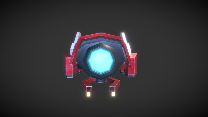 Miner Drone 3D Model