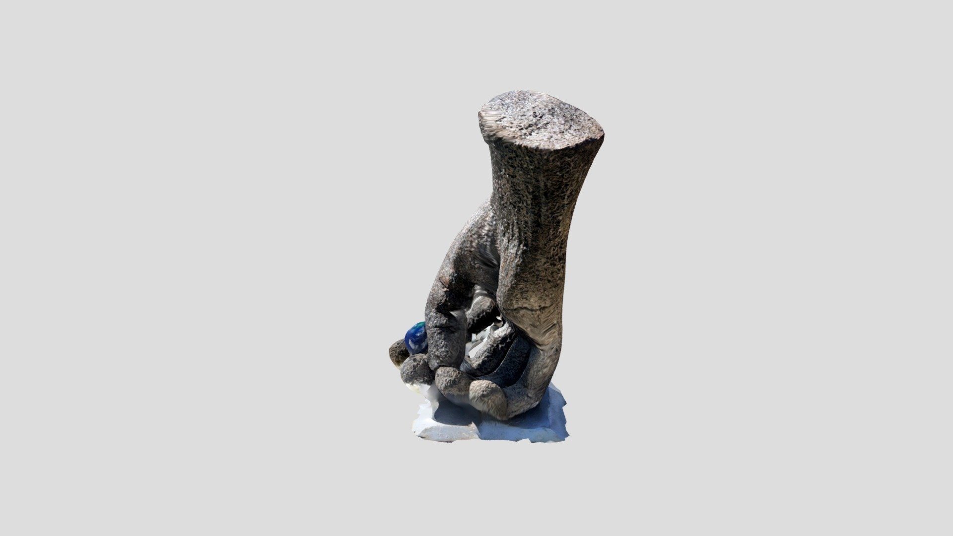 Hand & Marble