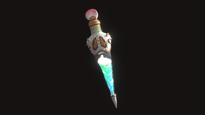 [Student Work] Vial of Seafoam 3D Model