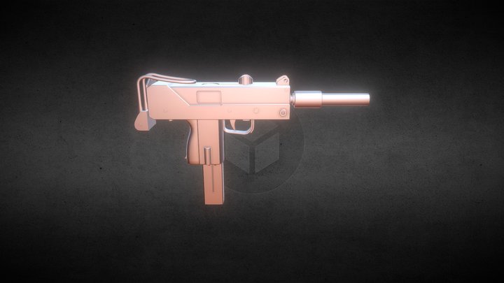 Mac-10 3D Model