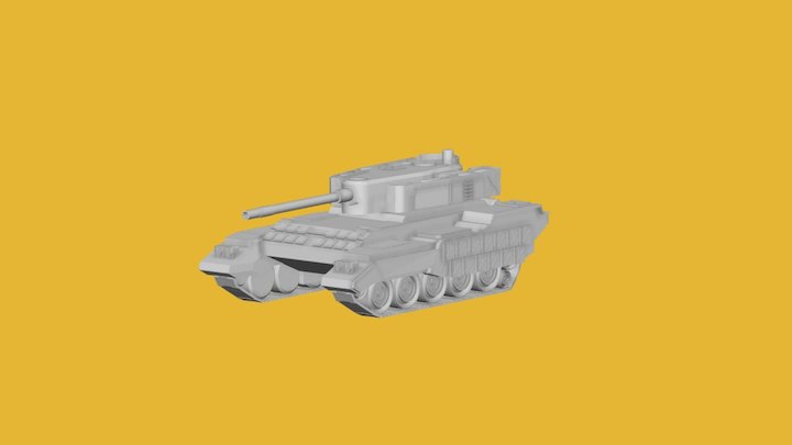 Tank[study] 3D Model