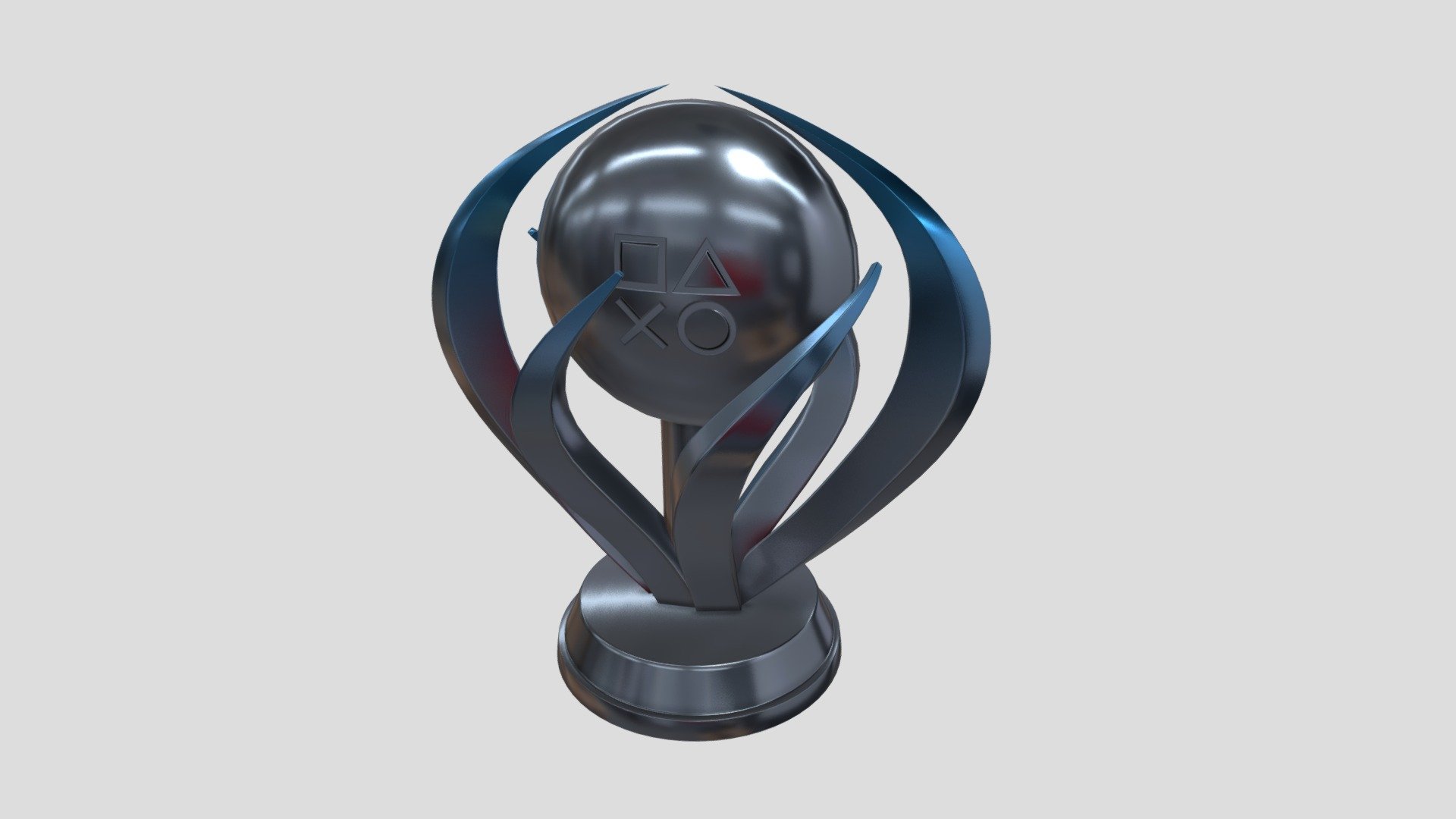 PlayStation Platinum Trophy - 3D model by Blitzarmygunman [4421730 ...