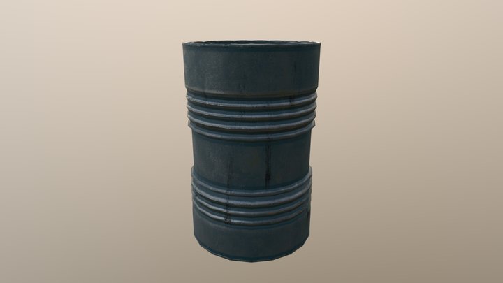 Barrel 3D Model