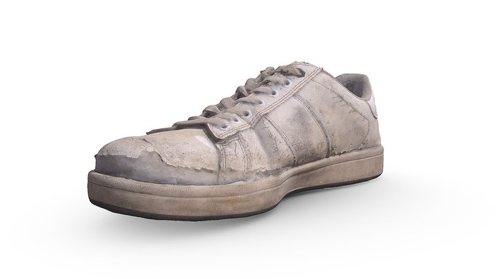 Penguin shoe - raw photogrammetry 3D Model