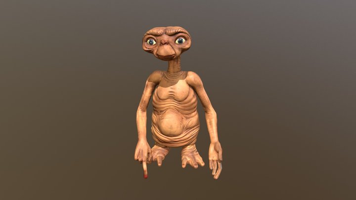 E.T. el extraterrestre 3D Model