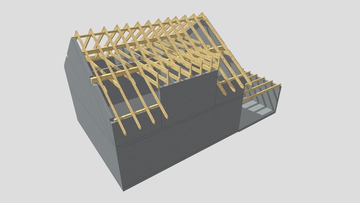 Budynek mieszkalny jednorodzinny - Niemcy 3D Model