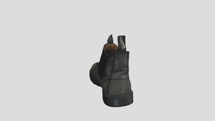 Distressed Grey Chelsea Boot做旧灰色切尔西靴 – Kostenloses 3D-Modell STL